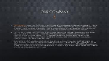 Diagnostic and Analysis,Laboratory in Dubai