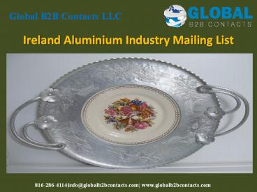 Ireland Aluminium Industry Mailing List
