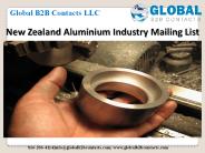 New Zealand Aluminium Industry Mailing List