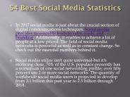 54 Best Social Media Statistics