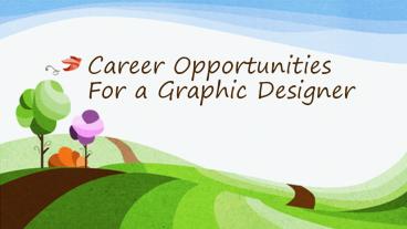 Graphic Design Career Opportunities