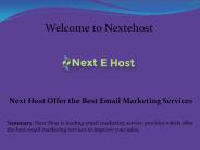 Mass Email Marketing Services, Intersperse Email Marketing