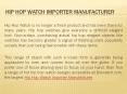 Hip Hop Watch Importer Manufacturer (1)