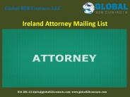 Ireland Attorney Mailing List