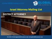 Israel Attorney Mailing List