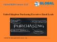 United Kingdom Purchasing Executives Email Leads