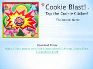 Cookie Blast! - Tap the Cookie Clicker!