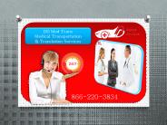 How Medical Translation Services Along With Transportation Services Can Help You?
