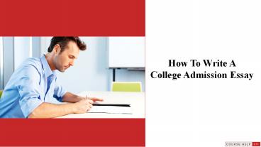 Top Tips To Draft A Great College Admission Essay