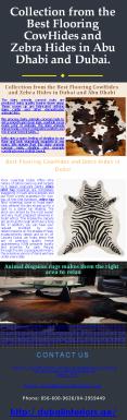 Collection from the Best Flooring CowHides and Zebra Hides in Abu Dhabi and Dubai. PowerPoint PPT Presentation