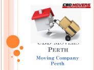 Looking For Professional Moving Company In Perth