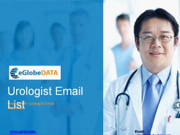 Urologist Email List