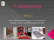 Fußabtreter, Outdoor Fußmatte - SEECO
