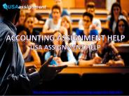 Accounting Assignment Help [Education in United States]