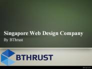 Singapore web design company