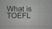 What is toefl