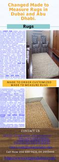 Rugs in Dubai and Abu Dhabi (1) PowerPoint PPT Presentation