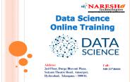 Data Science Online Training in Hyderabad and Chennai - India