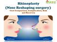 Rhinoplasty (Nose Reshaping surgery) - Cost Comparison, Complication, Risk and Recovery PowerPoint PPT Presentation