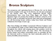Bronze sculpture