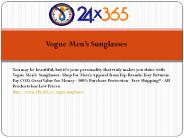 Vogue Mens Sunglasses