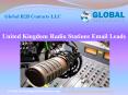 United Kingdom Radio Stations Email Leads