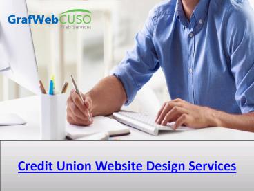 Credit Union Website Design Services