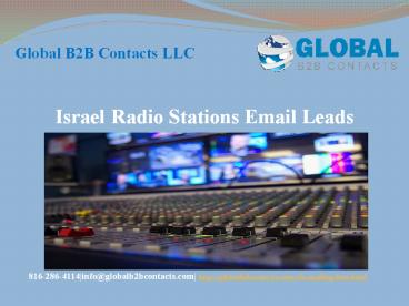 Israel Radio Stations Email Leads
