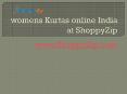 women Kurtas online India at ShoppyZip PowerPoint PPT Presentation
