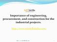 Importance of engineering, procurement, and construction for the industrial projects | Training in PRIMAVERA software | MITSkills, Pune PowerPoint PPT Presentation