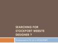 Best stockport website designer profesionals PowerPoint PPT Presentation