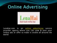 Online Advertising | Free online business - Lenahai