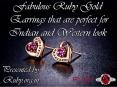 Fabulous Ruby Gold Earrings that are perfect for Indian and Western looks PowerPoint PPT Presentation