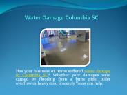 Water Damage Restoration Columbia SC