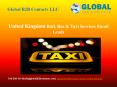 United Kingdom Rail, Bus & Taxi Services Email Leads PowerPoint PPT Presentation