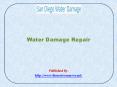 Water Damage Repair PowerPoint PPT Presentation