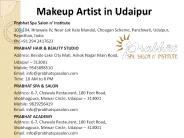 Makeup Artist in Udaipur