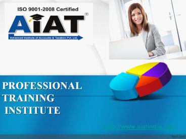 Diploma in  Accounting  and  Taxation  Training in Nagpur
