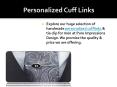 Personalized Cuff Links PowerPoint PPT Presentation