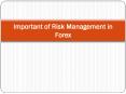 Important of Forex Risk Management PowerPoint PPT Presentation