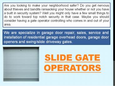 Garage Door Company