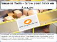 Amazon Tools - Grow your Sales on Amazon PowerPoint PPT Presentation