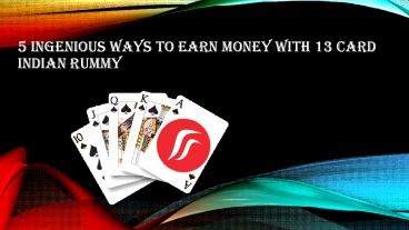 Welcome to Rummy Passion