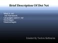 Brief Description Of Dot Net PowerPoint PPT Presentation