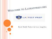 Tutoring for Test Prep in Los Angeles