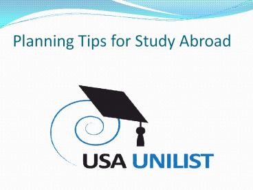 USA Unilist | How to Plan For Abroad Studies