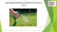 Agricultural surfactants market forecasts to 2020 PowerPoint PPT Presentation