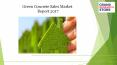 Green concrete sales market report 2017 PowerPoint PPT Presentation
