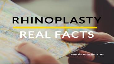 Facts You Should Know Before Rhinoplasty Surgery.