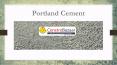 Portland Cement | ConstroBazaar (1) PowerPoint PPT Presentation